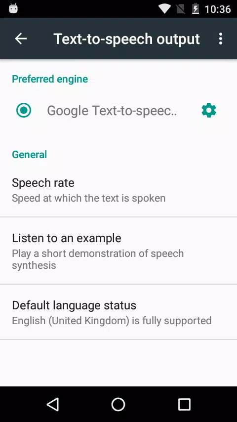 Speech Recognition & Synthesis應用截圖第1張