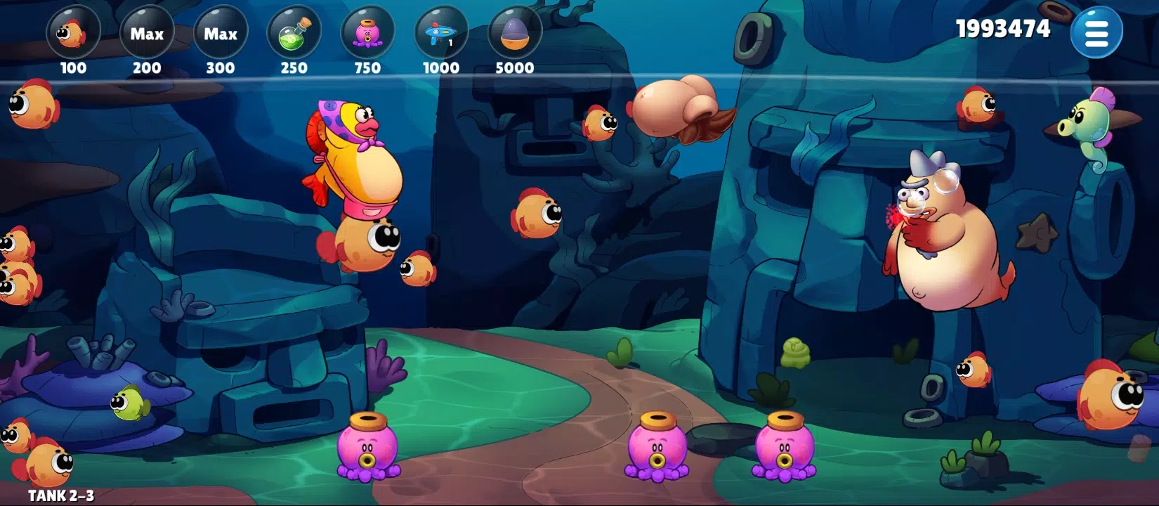 Insaniquarium Deluxe Evolution应用截图第2张