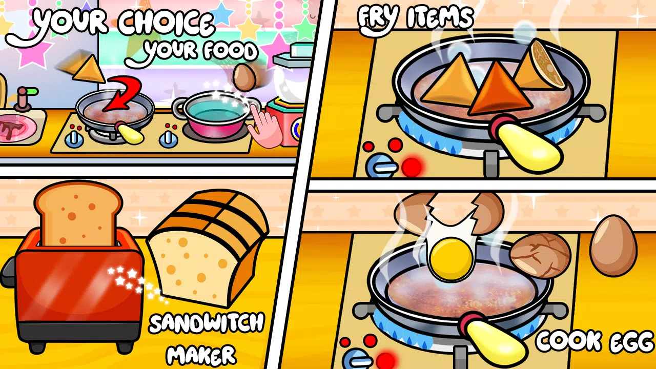 My Kitchen Cooking Game Fun स्क्रीनशॉट 1