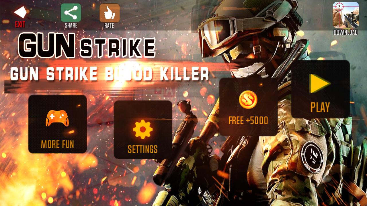 Gun Strike Shoot Killer スクリーンショット 1