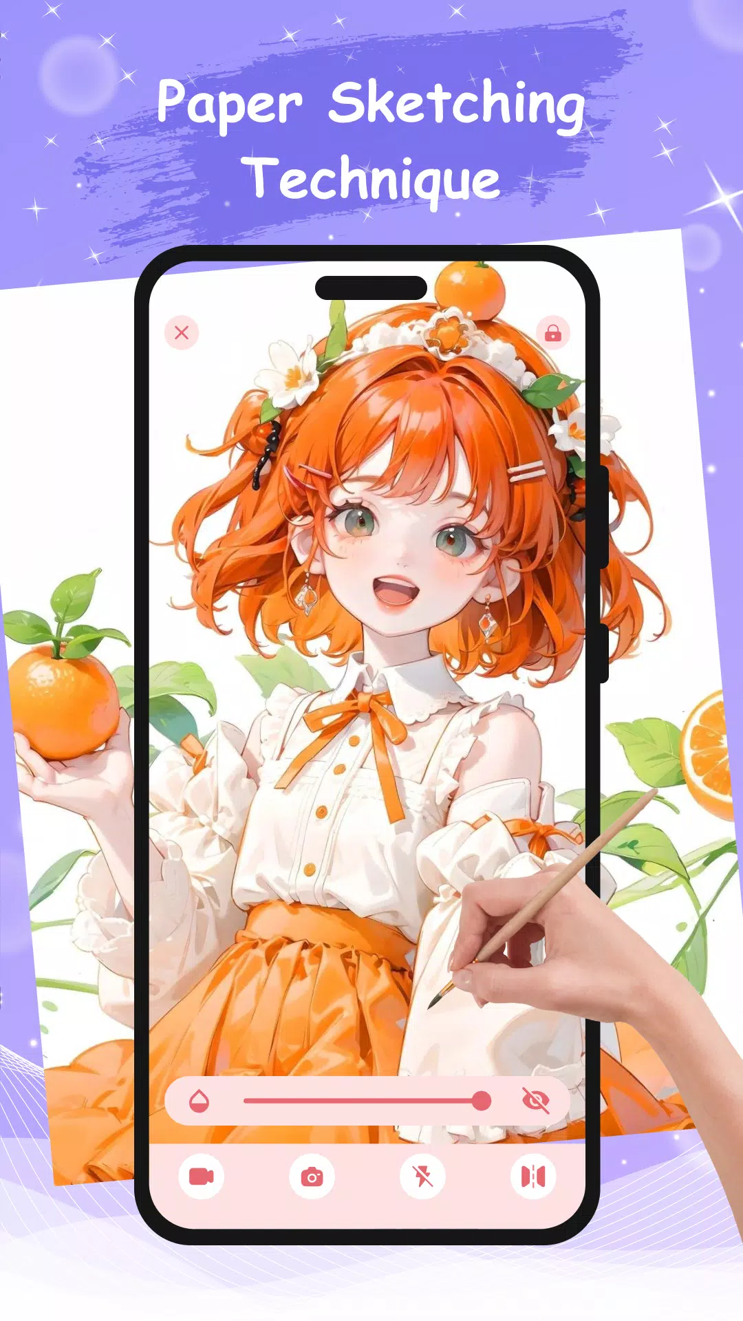 Trace and Sketch Anime Photo應用截圖第2張