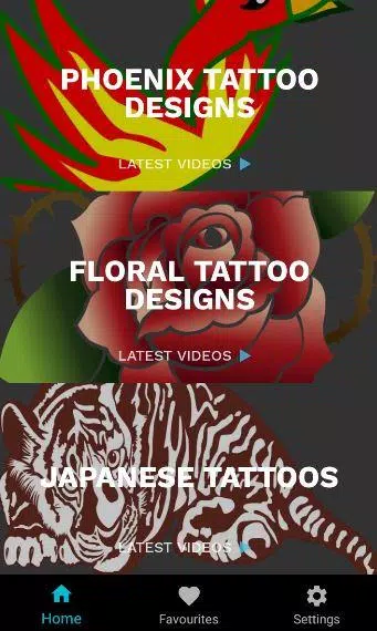 Learn to Draw Tattoo स्क्रीनशॉट 1