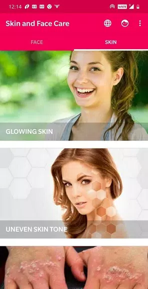 Skin and Face Care - acne, fai Captura de pantalla 3