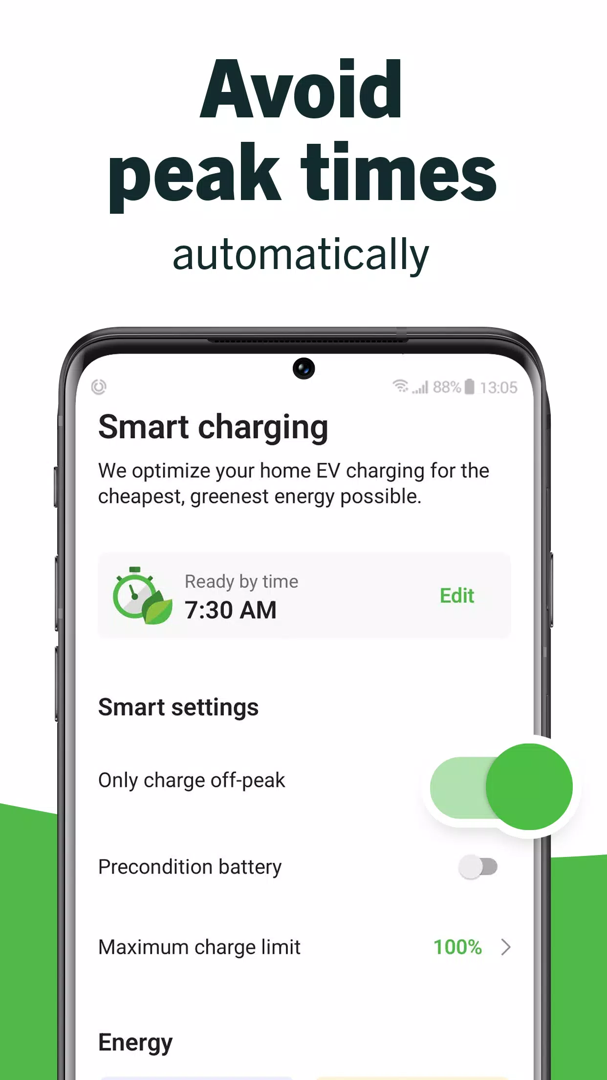 ev.energy: Home EV Charging Capture d’écran 4