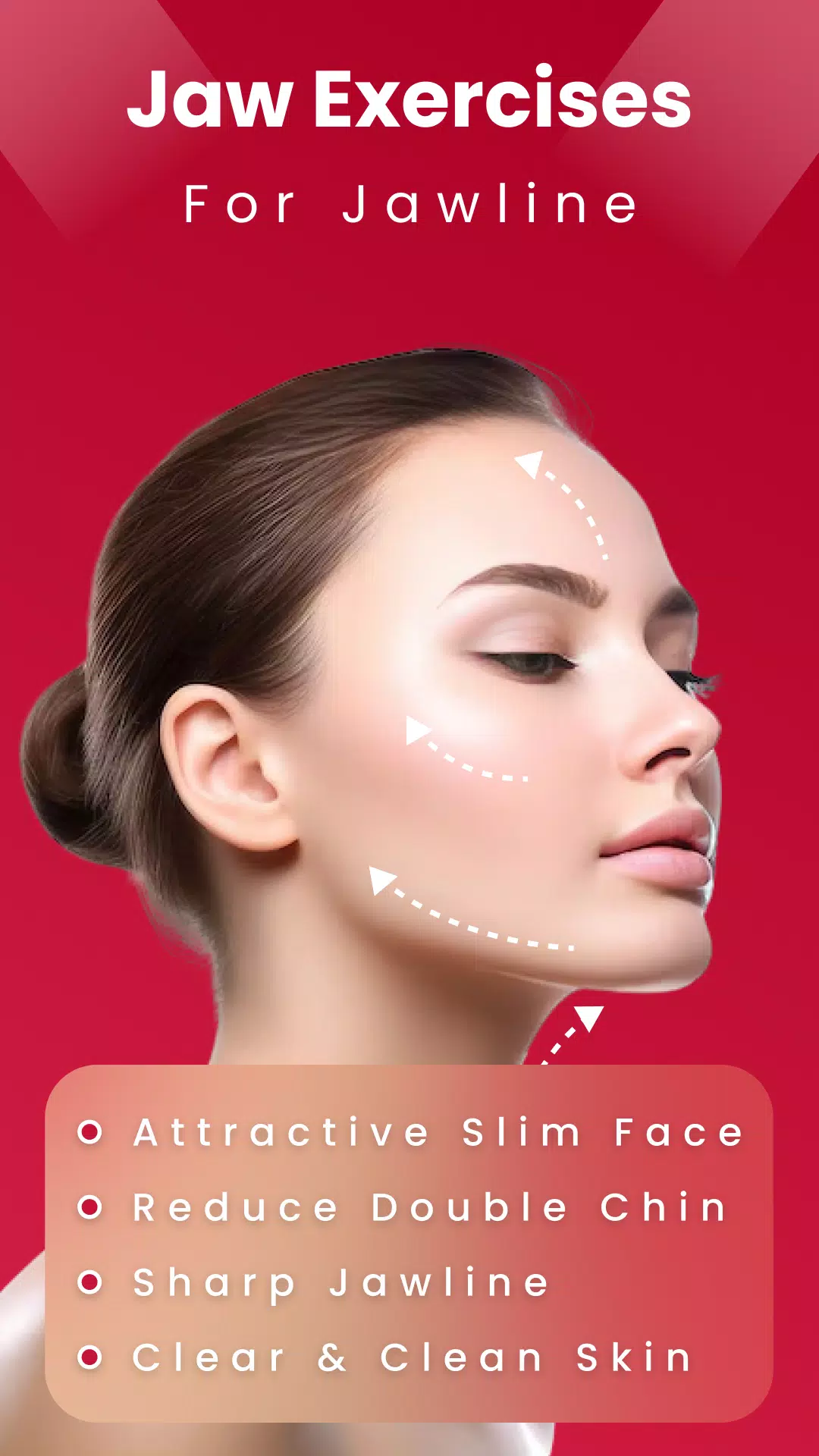 Jawline Exercises & Mewing Capture d’écran 2