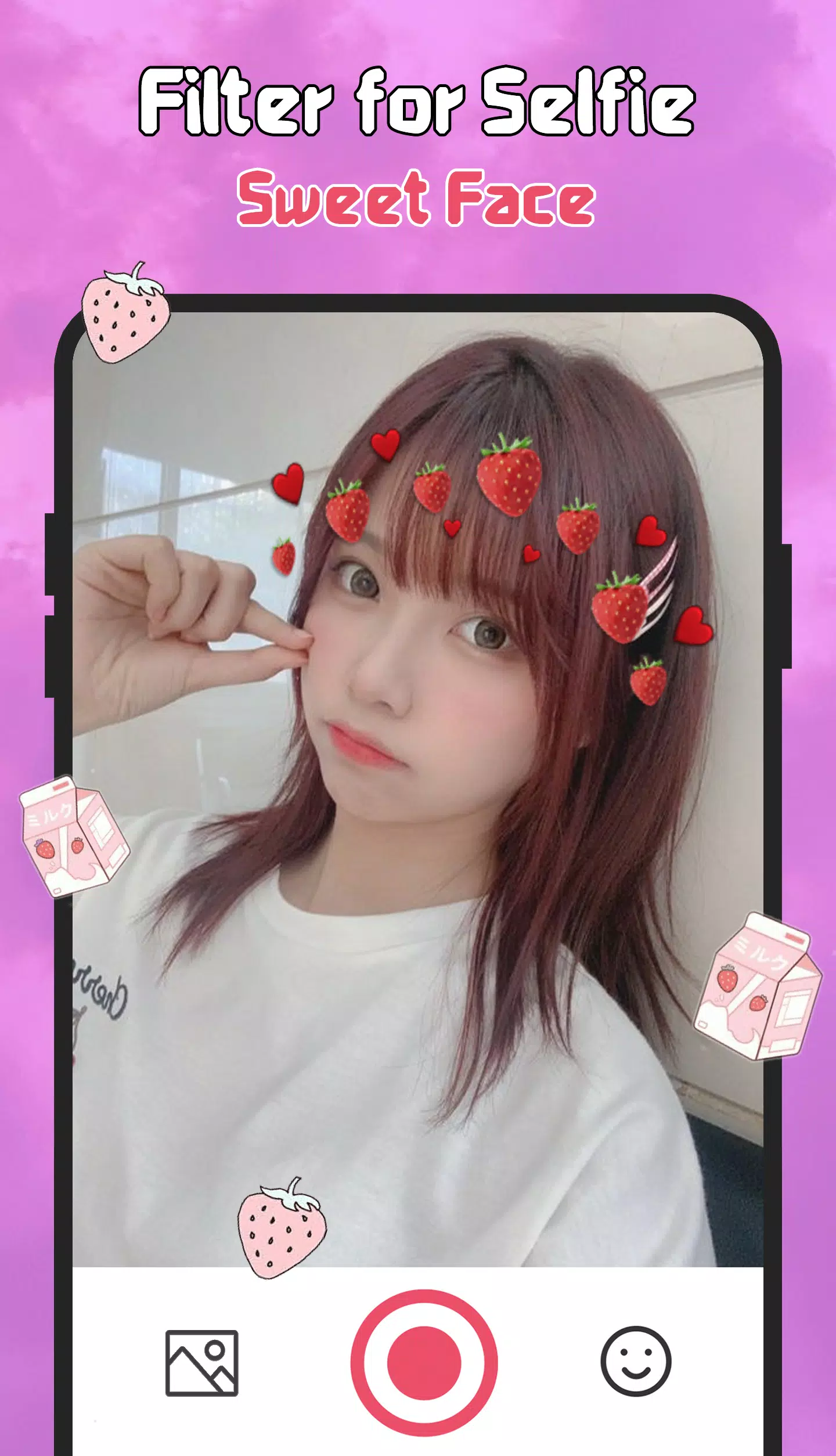 Filter for Selfie - Sweet Face應用截圖第2張