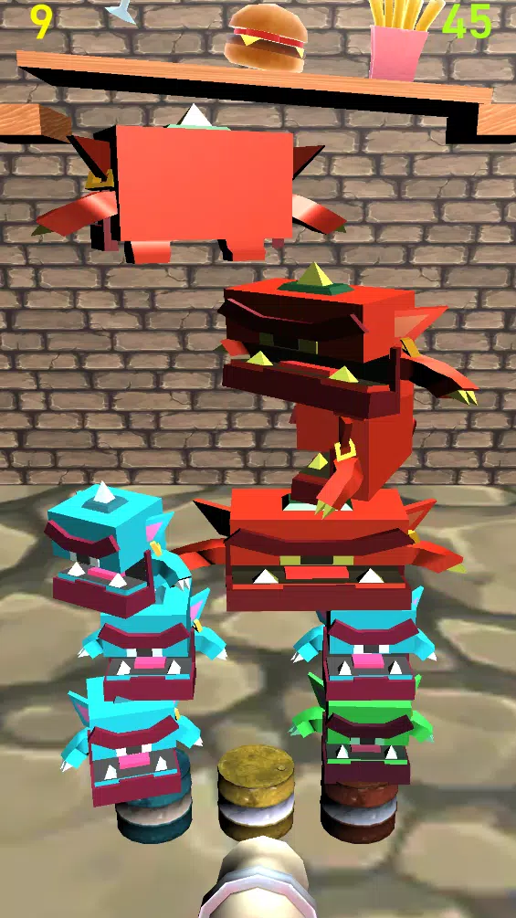 Knock Down Monster 스크린샷 2
