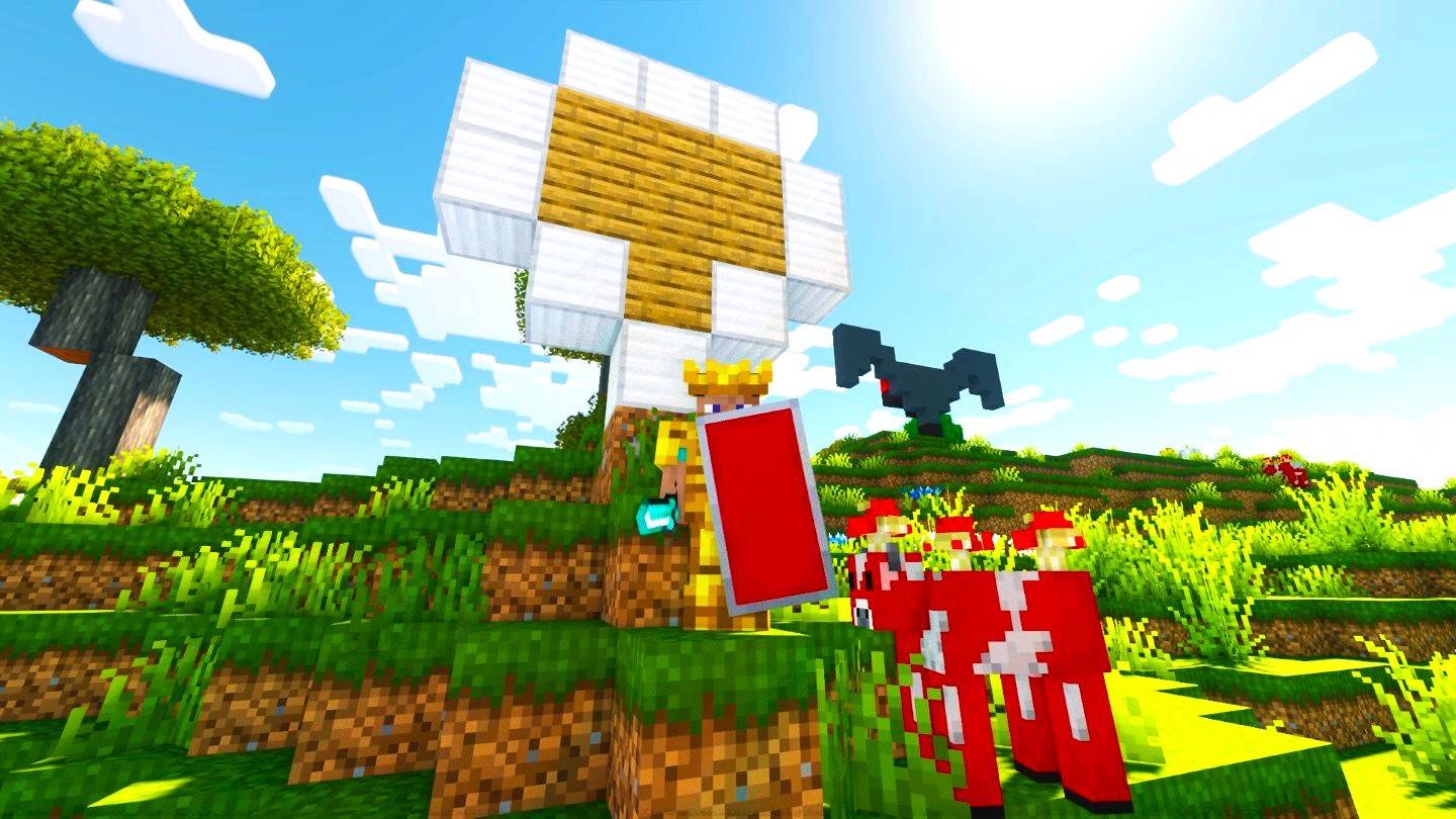 Minecraft 모바일 요새: 지속적인 방패 제작