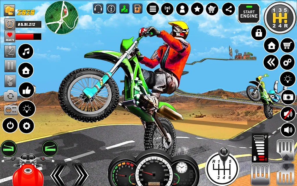 Bike Stunt Dirt Bike Games Screenshot 4