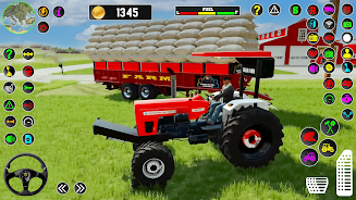 Farm Tractor Driving Game 2023應用截圖第1張