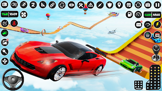 Rampe Wagen Rennen Spiele 3d Screenshot 4