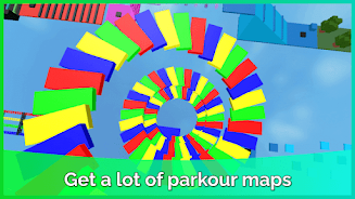 parkour in roblox Captura de pantalla 1