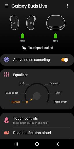 Galaxy Buds Live Manager Capture d'écran 3