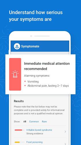 Symptomate – Symptom checker Captura de tela 4