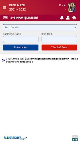 Dersonet Veli Modülü 스크린샷 4
