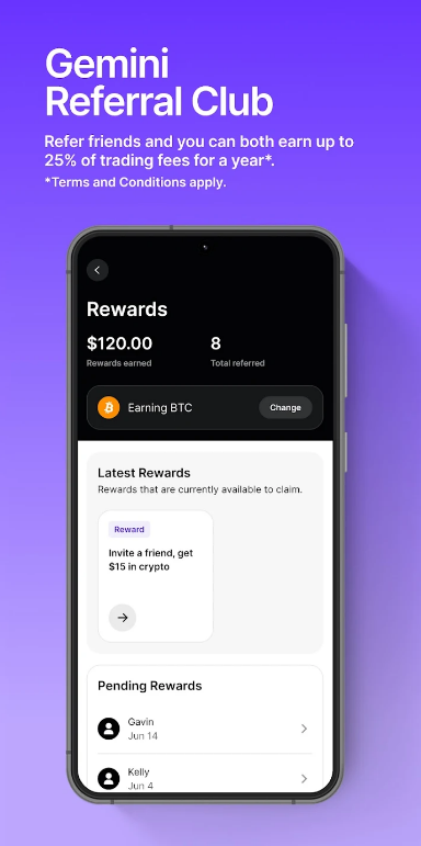 Gemini: Buy Bitcoin & Crypto應用截圖第4張