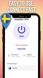 Sweden VPN Captura de tela 2