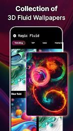 Magic Fluid: Live Wallpaper 3D應用截圖第3張