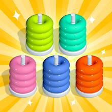 Stacolor: Hoop Stack Ring Game