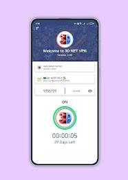 3D NET VPN Captura de pantalla 4