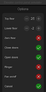 Elevator panel simulator Capture d'écran 2