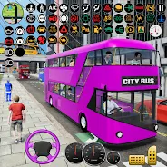 US Bus Simulator Bus Games 3D スクリーンショット 3