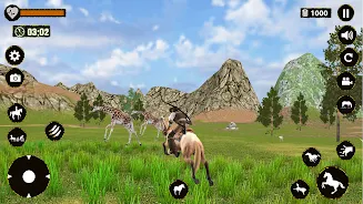 Wild Horse Simulator 3D Games 스크린샷 1