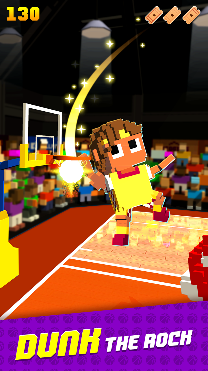 Blocky Basketball FreeStyle スクリーンショット 3