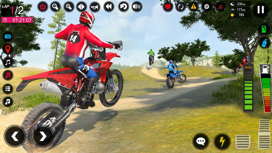 Dirt Bike Stunt - Bike Racing Captura de tela 2
