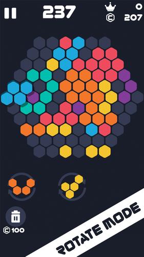 Hexa Brick: Hexagon Block 1010應用截圖第1張