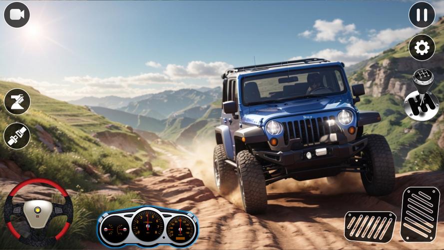 Offroad 4x4 Jeep Driving Games應用截圖第2張