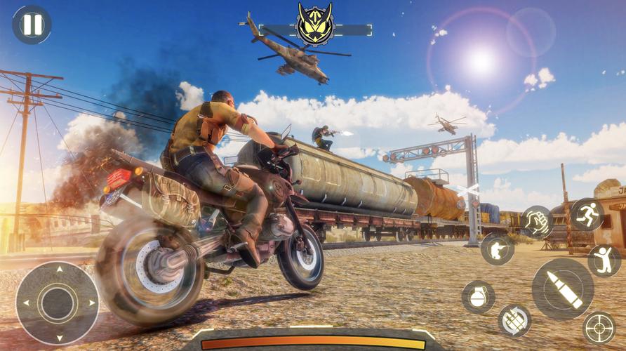 FPS Commando 3D Shooting Games Captura de pantalla 4