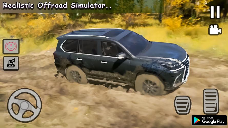 Prado Offroad Jeep Simulator應用截圖第3張