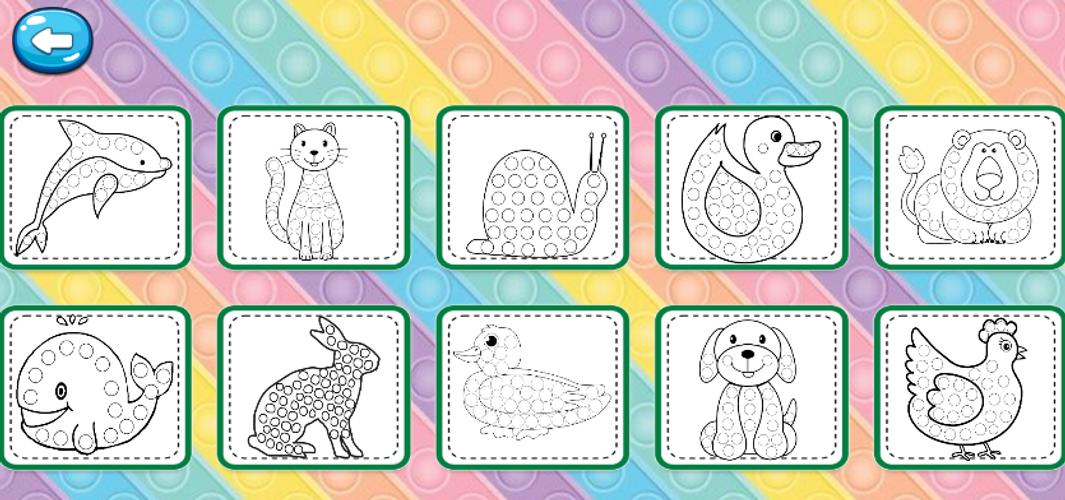 Pop It Fun Coloring Game 스크린샷 2