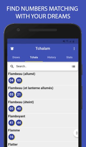 TCHALAM: Lottery with Haitian Spiritual Numbers應用截圖第3張