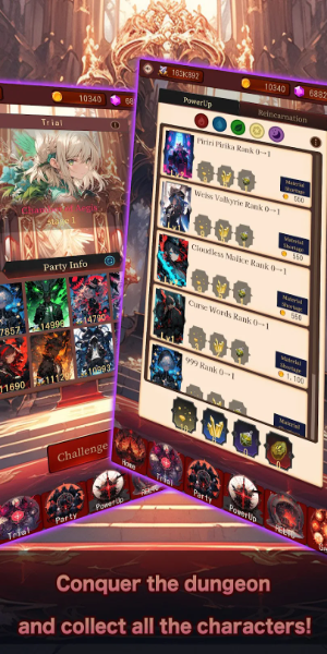 Idle RPG Night Raid Dungeon Screenshot 3