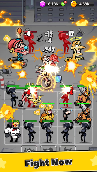 Battle Warriors: Strategy Game Mod स्क्रीनशॉट 4