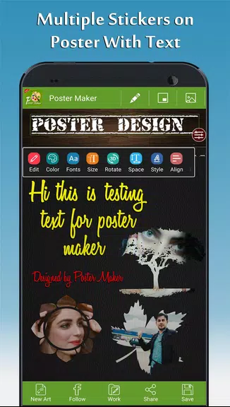 Poster Maker - Fancy Text Art应用截图第3张