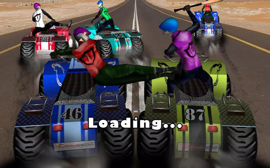 3D quad bike racing Capture d’écran 3