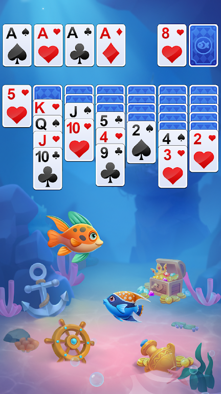 Solitaire Fish: Card Games應用截圖第1張