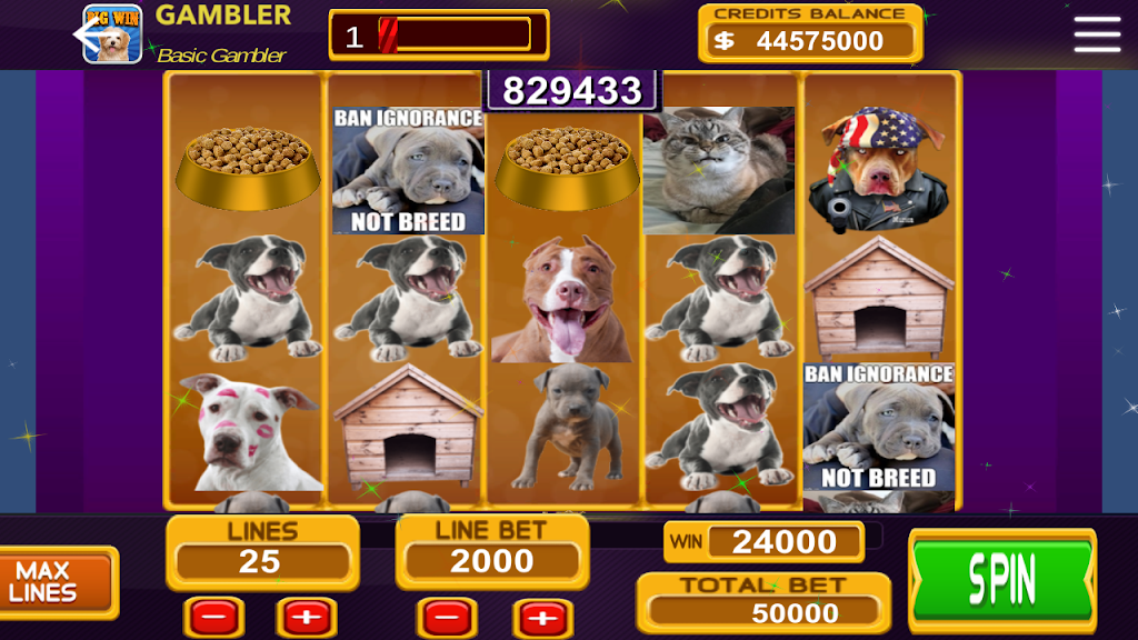 Dogs Slots Captura de pantalla 3