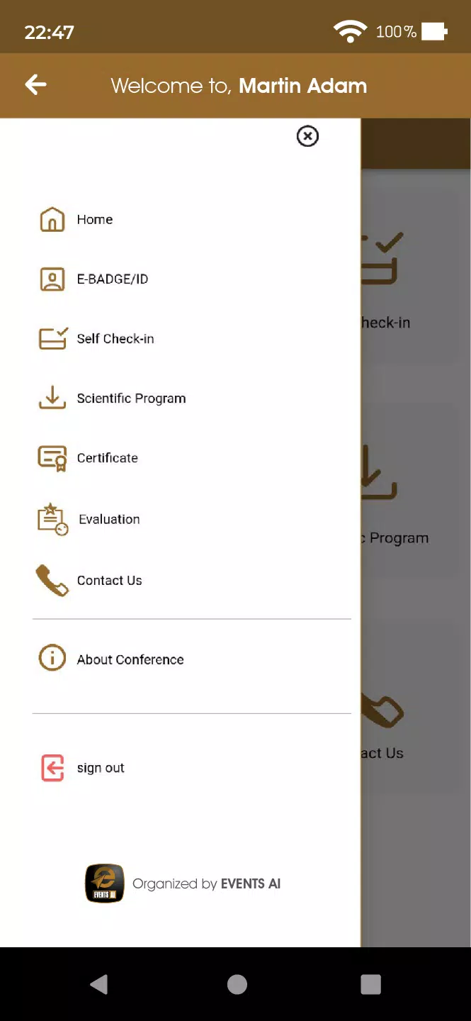 Events AI App应用截图第1张