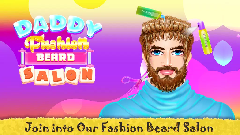 Daddy Fashion Beard Salon Capture d’écran 3