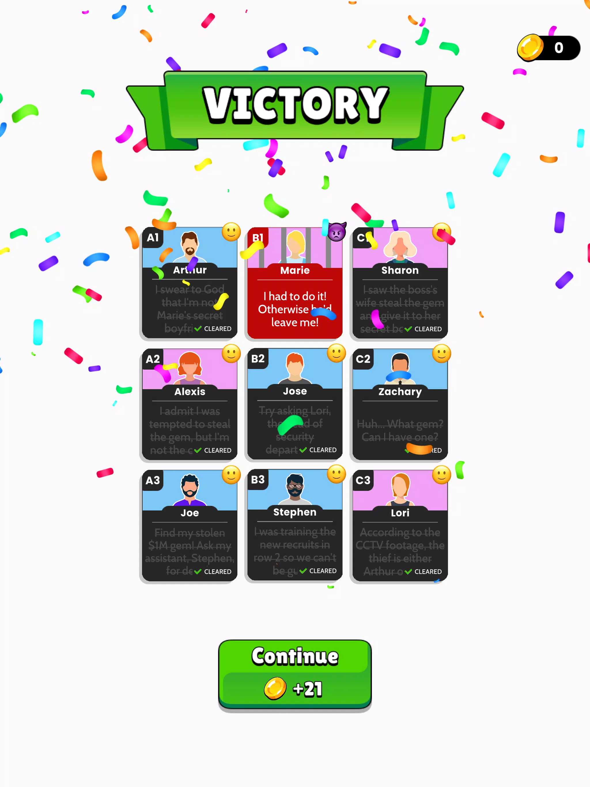 Clue Master - Logic Puzzle应用截图第3张