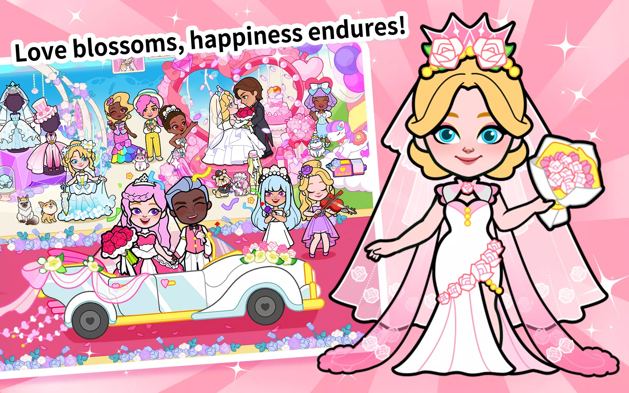 Paper Princess’s Fantasy Life Captura de tela 1