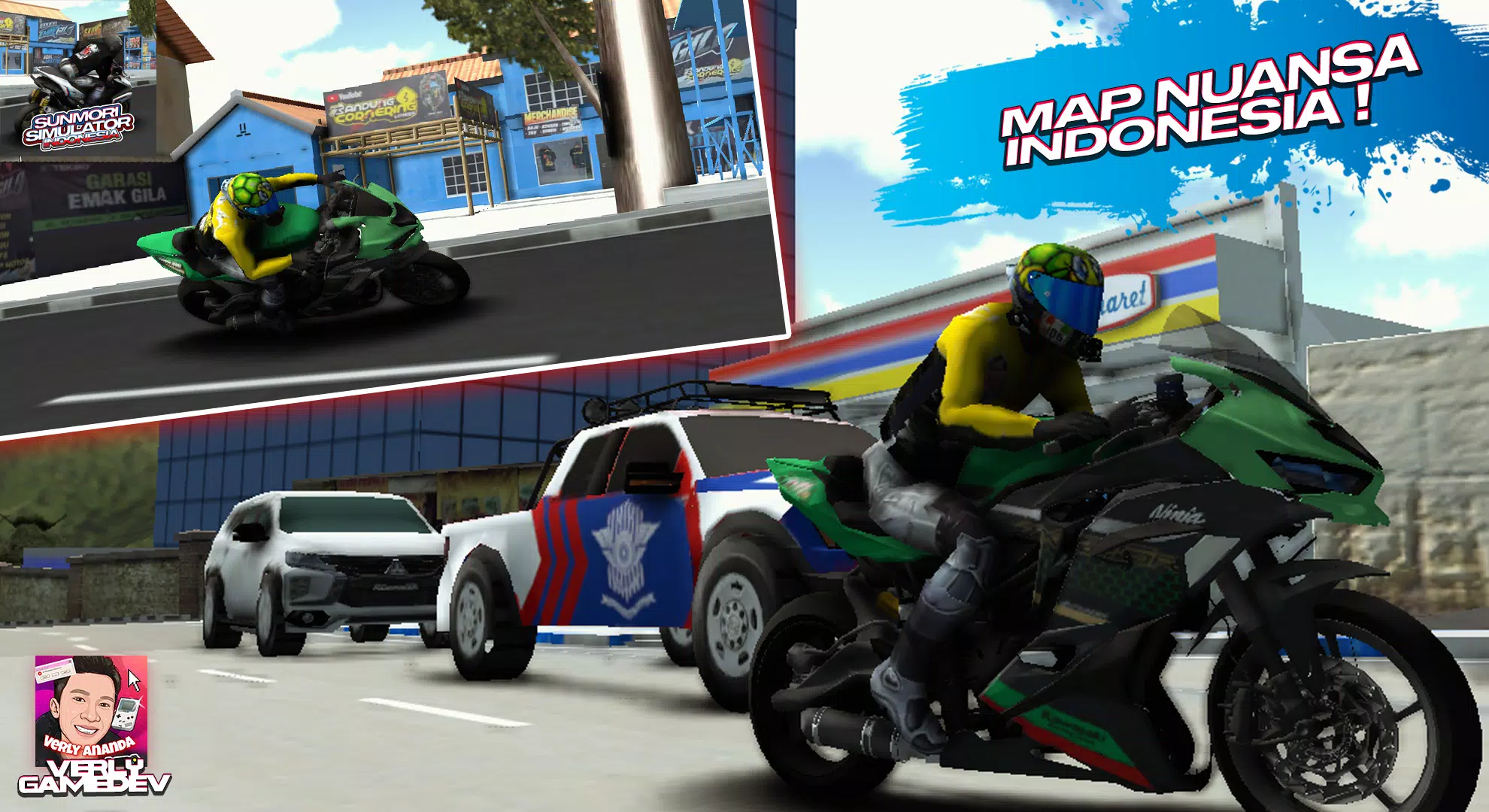 Sunmori Simulator Indonesia 3D應用截圖第2張