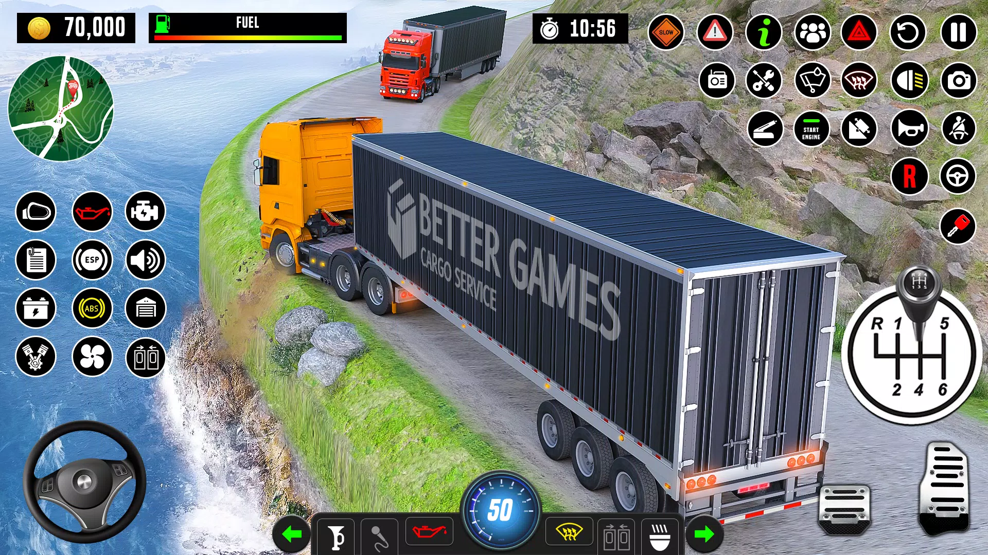 Truck Games - Driving School Captura de pantalla 2