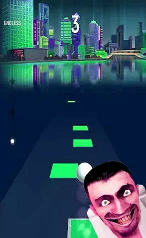 Skibidy Toilet Music Tiles Hop 스크린샷 1
