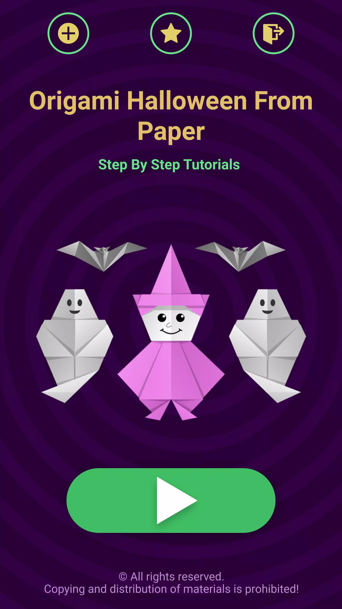 Origami Halloween應用截圖第2張