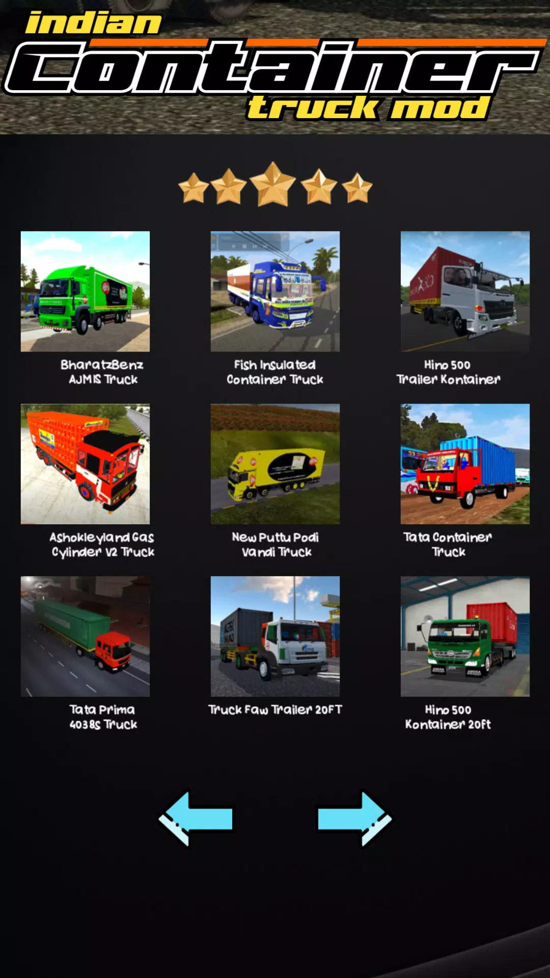Indian Container Truck Mod应用截图第3张